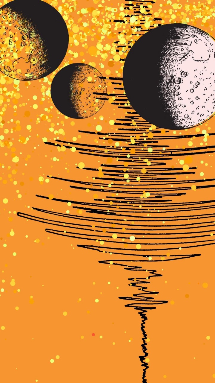 Orange, Bernstein, Licht, Kreis, Astronomisches Objekt. Wallpaper in 720x1280 Resolution