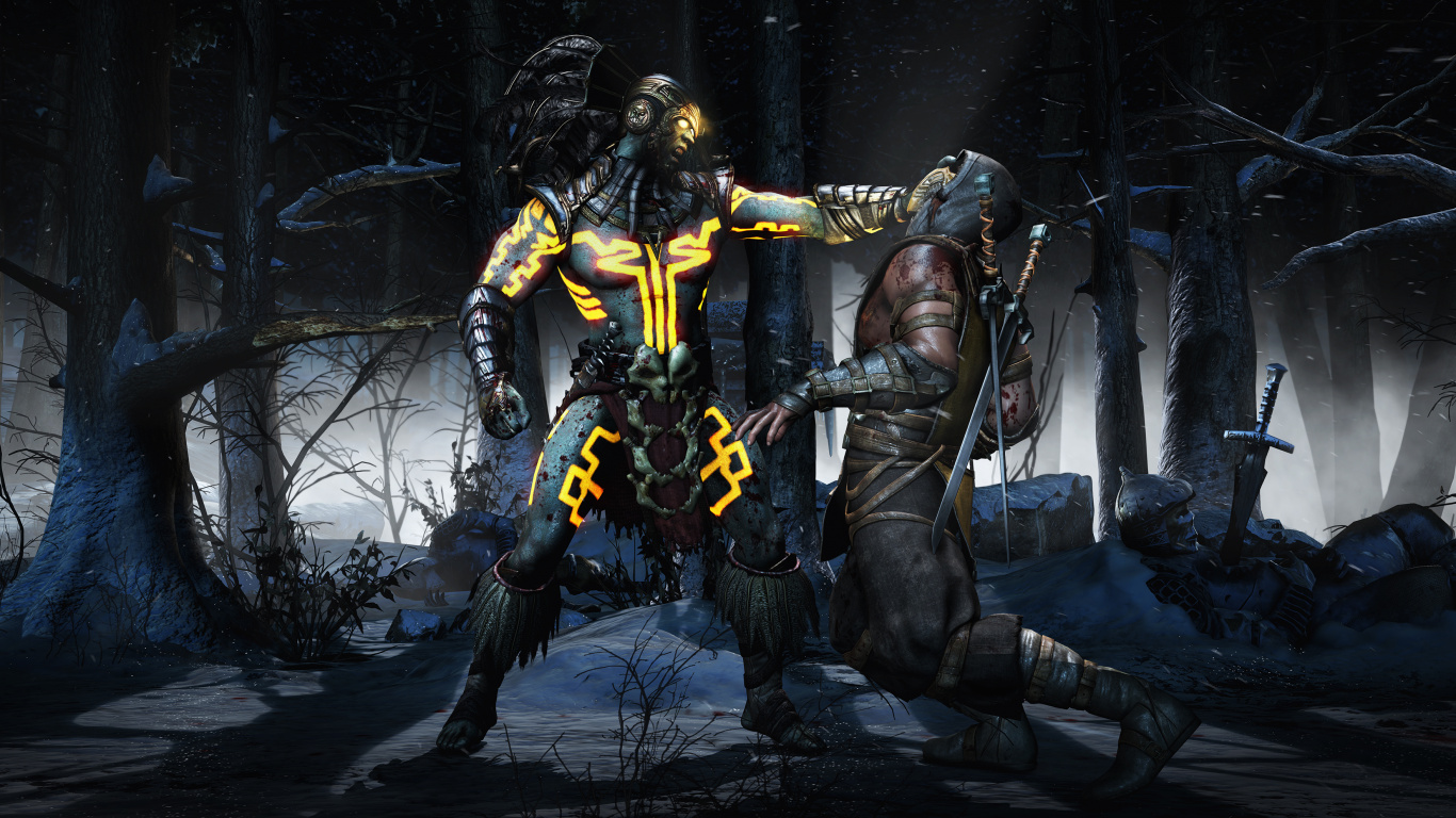Mortal Kombat x, Mortal Kombat, Netherrealm Studios, Xbox One, Jeu Pc. Wallpaper in 1366x768 Resolution