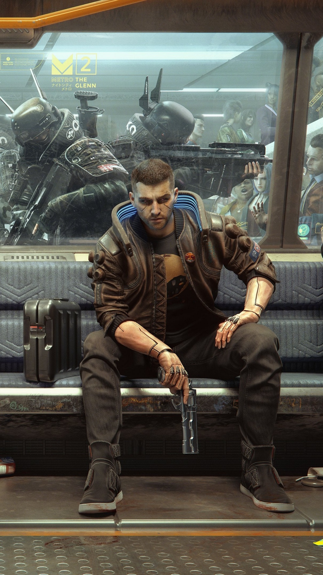 Cyberpunk 2077, Adam Badowski, cd Projekt, Role Playing Video Game, Playstation 4. Wallpaper in 1080x1920 Resolution