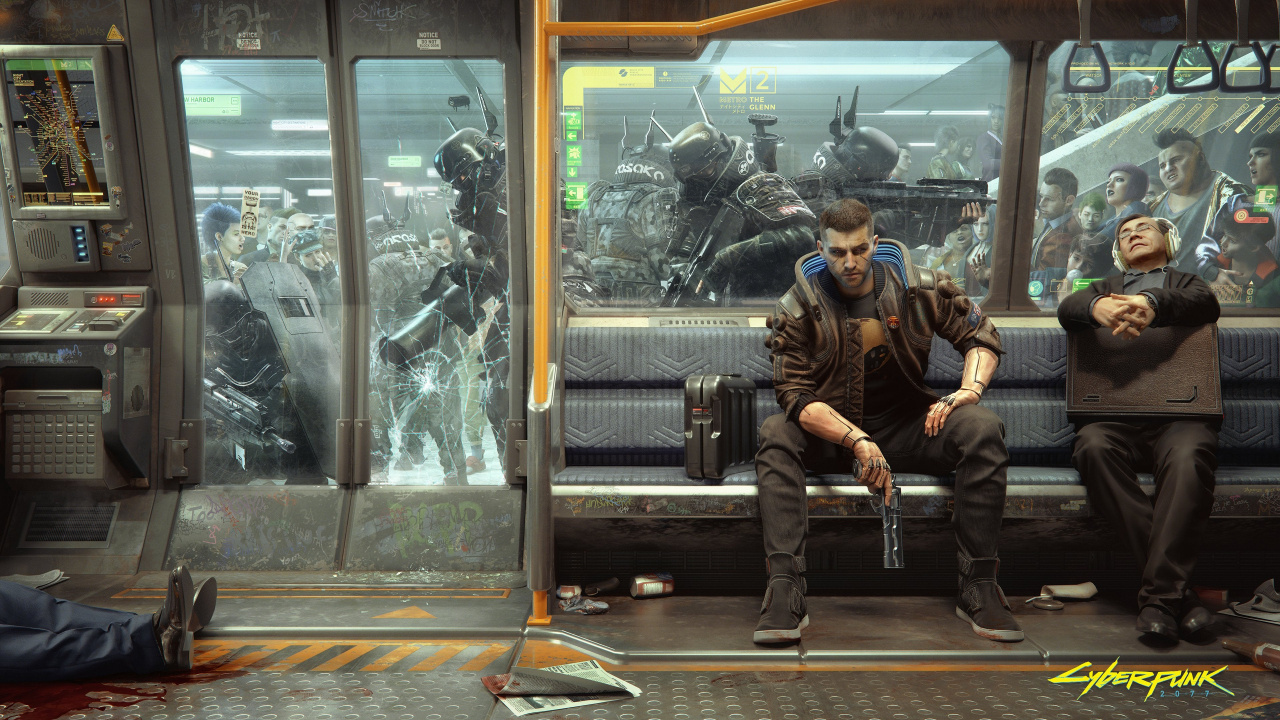 Cyberpunk 2077, Adam Badowski, cd Projekt, Role Playing Video Game, Playstation 4. Wallpaper in 1280x720 Resolution