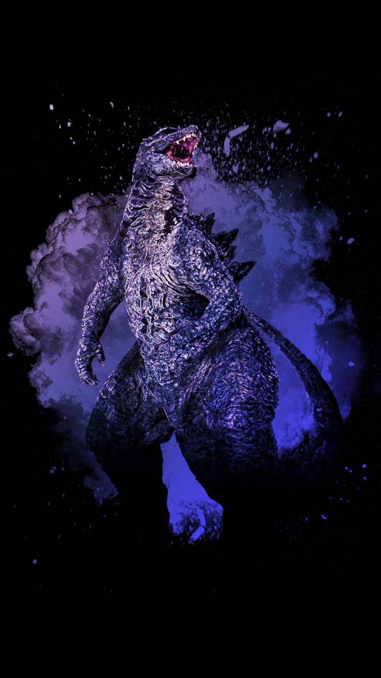 Darkness, Poster, Graphics, Water, Purple. Wallpaper in 750x1334 Resolution