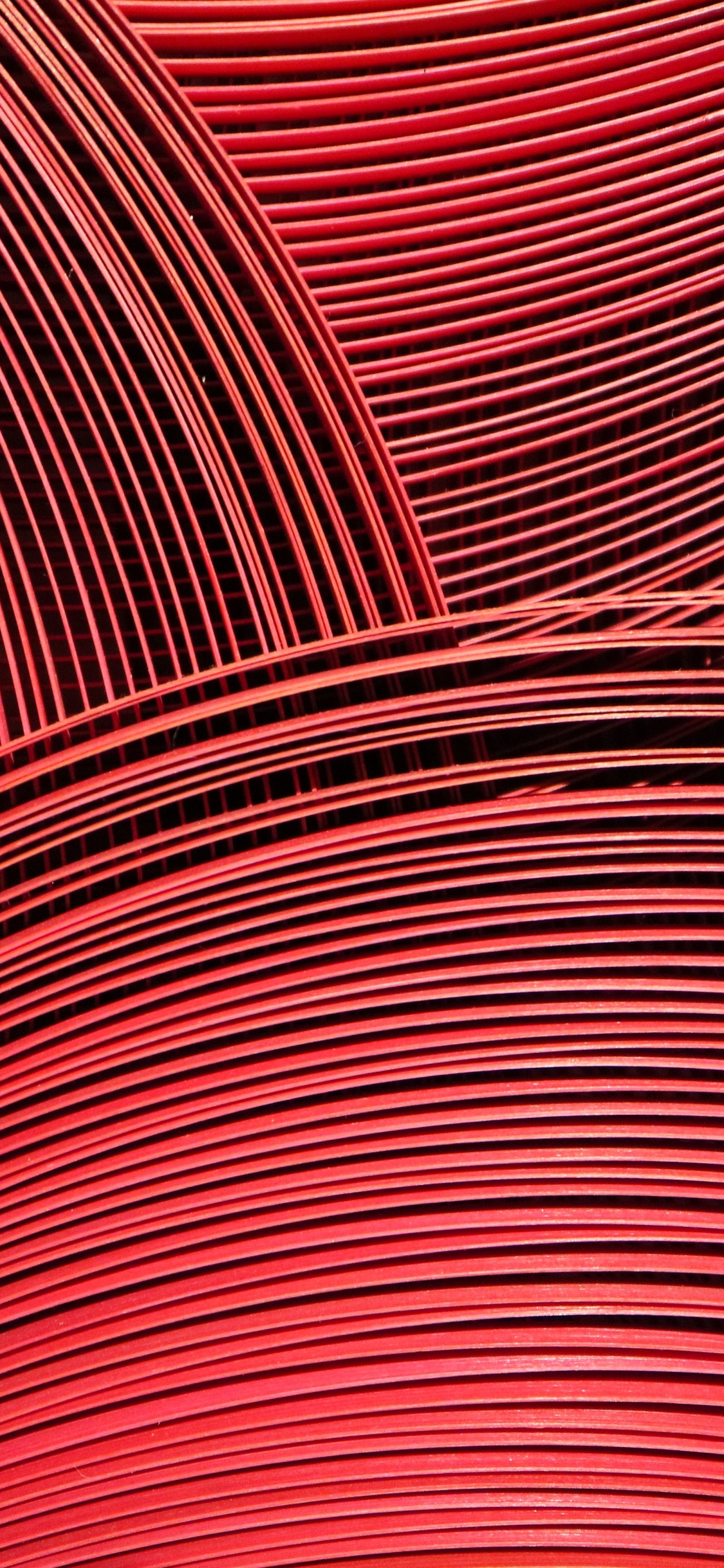 Textile Rayé Rouge et Blanc. Wallpaper in 1125x2436 Resolution