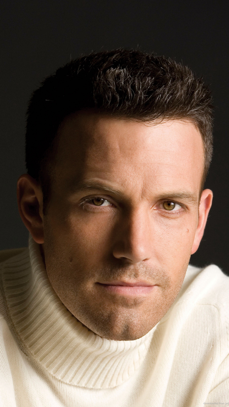 Ben Affleck, Actor, Chin, Facial Hair, Human. Wallpaper in 750x1334 Resolution