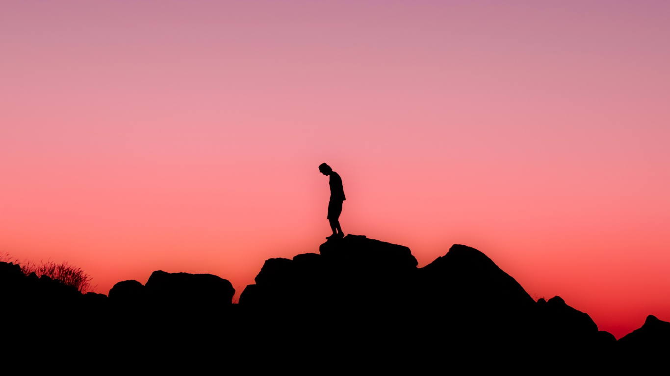 Atmosphere, Cloud, Afterglow, Natural Landscape, Dusk. Wallpaper in 1366x768 Resolution