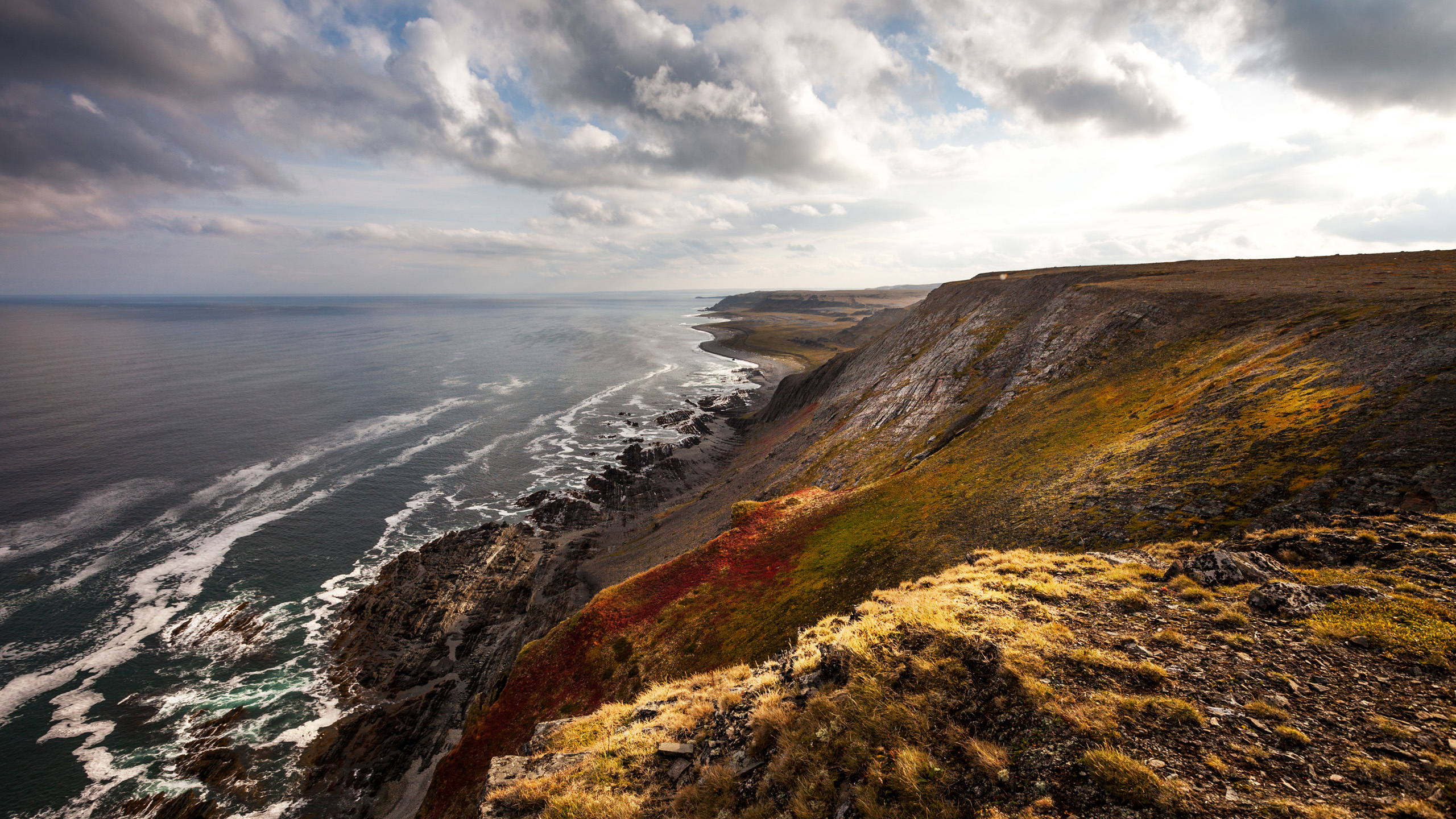 科拉半岛, 半岛酒店, 海岸, 大海, 岸边 壁纸 2560x1440 允许