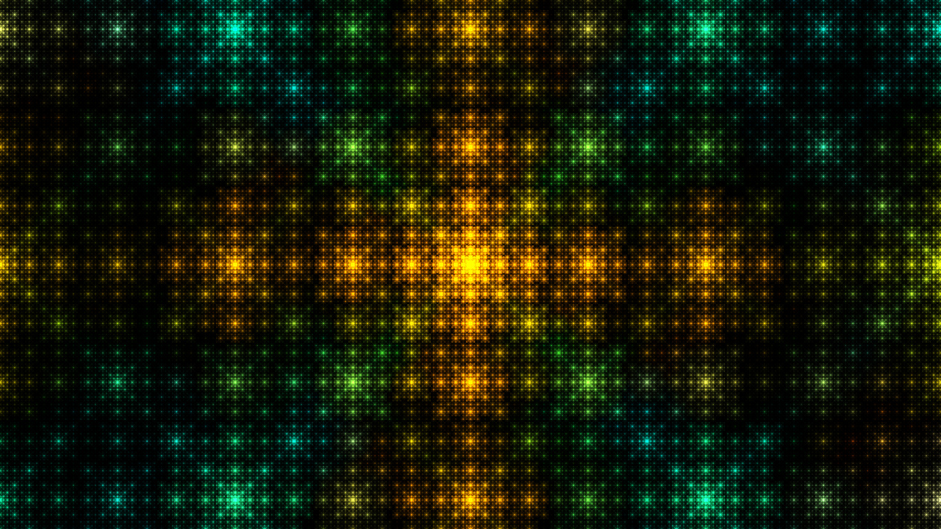 Grün-schwarz Kariertes Textil. Wallpaper in 1366x768 Resolution