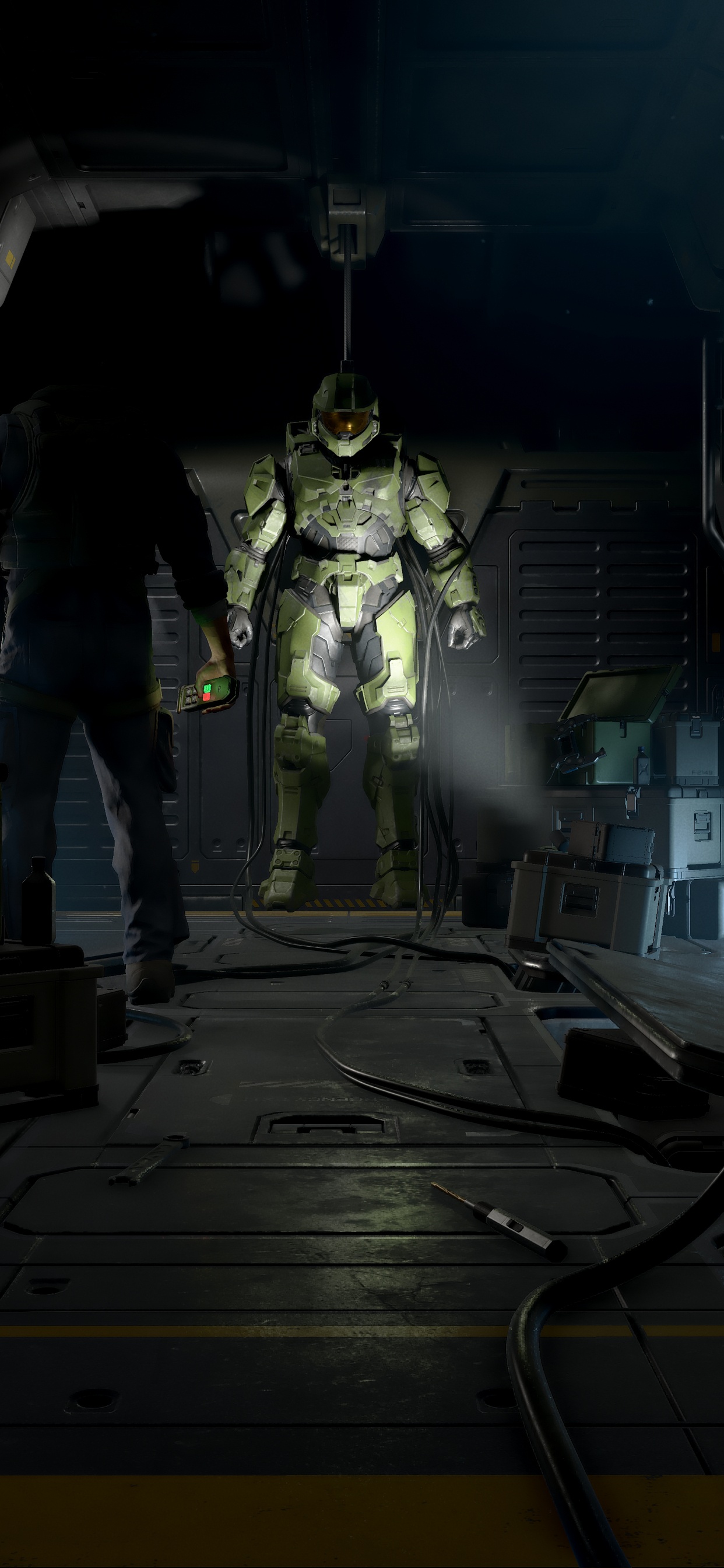 Master Chief, Fiktion, Pc-Spiel, Action-Abenteuer-Spiel, Adventure. Wallpaper in 1242x2688 Resolution