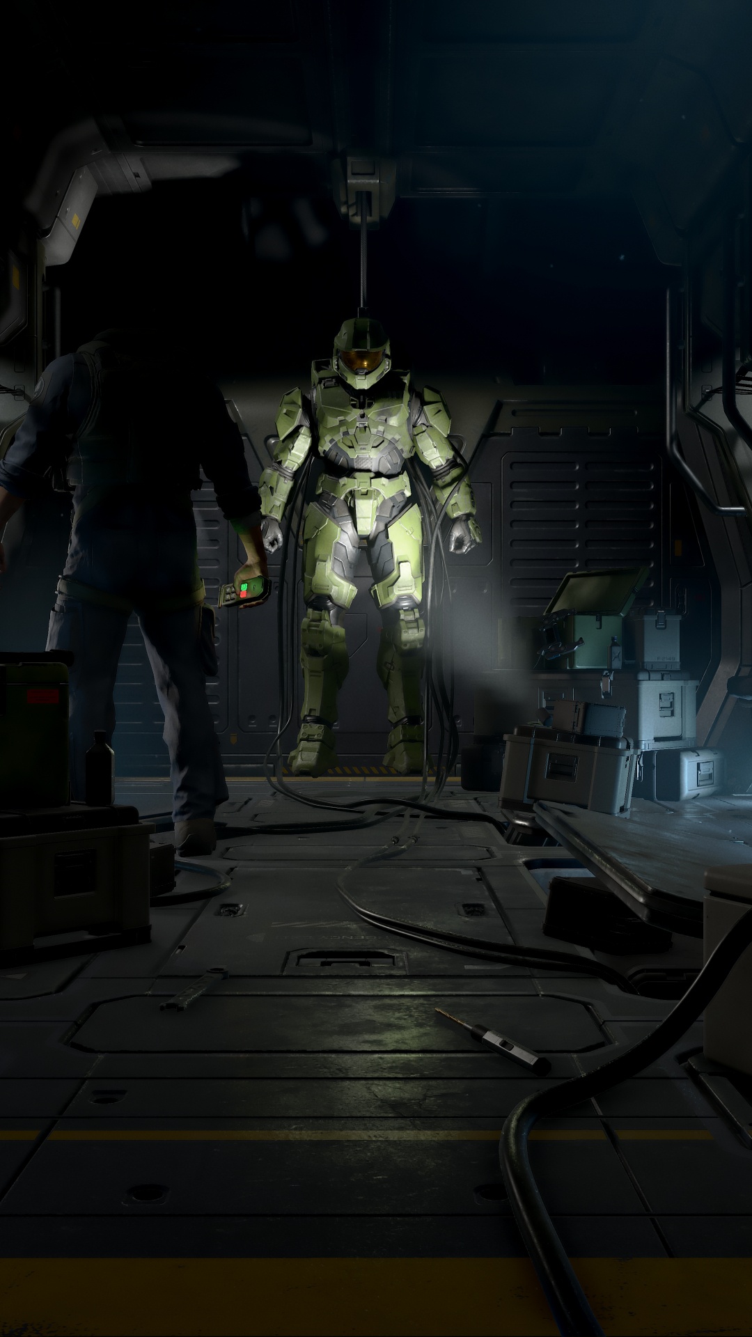 Master Chief, Les Jeux Vidéo, Fiction, Jeu Pc, Jeu D'action Aventure. Wallpaper in 1080x1920 Resolution