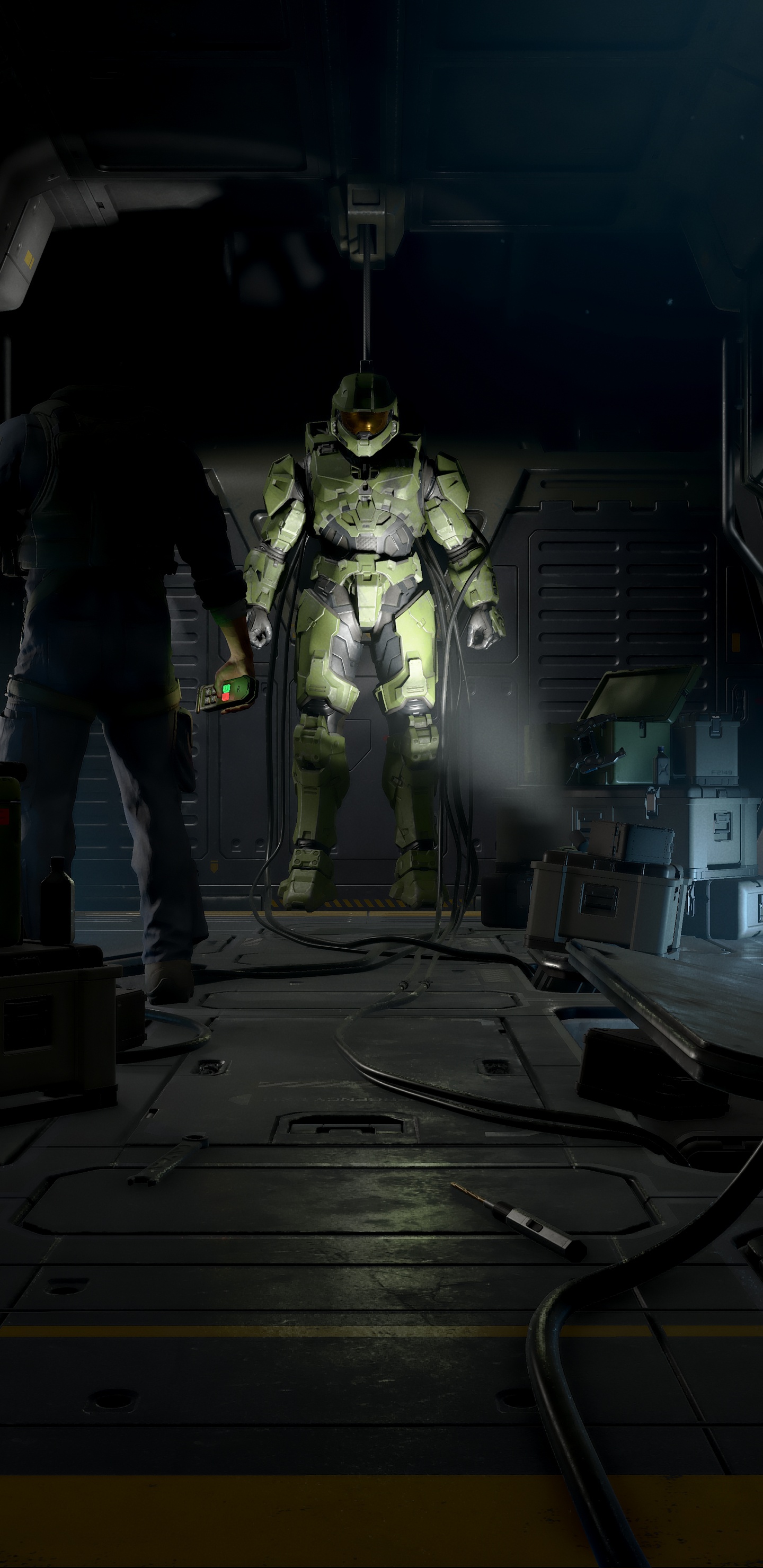 Master Chief, Video Games, Fiction, pc Game, Action Adventure Game. Wallpaper in 1440x2960 Resolution