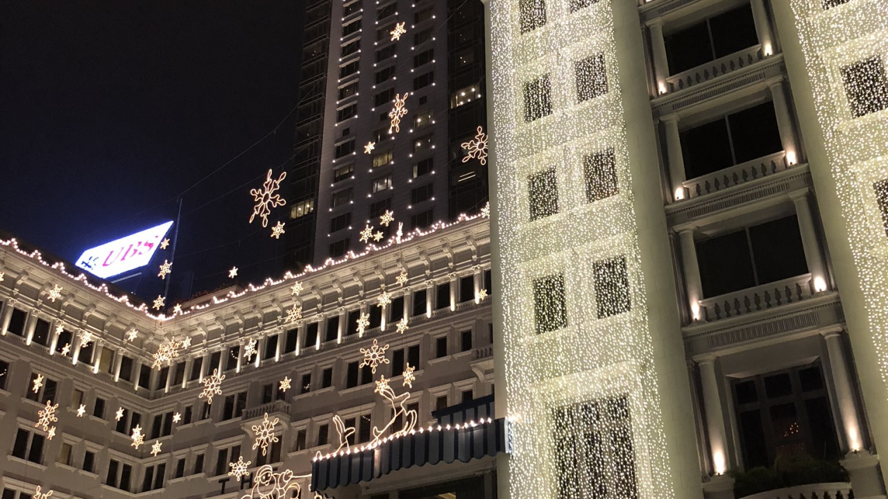 la Península de Hong Kong, Ventana, Fachada, Arquitectura, Urbe. Wallpaper in 1280x720 Resolution