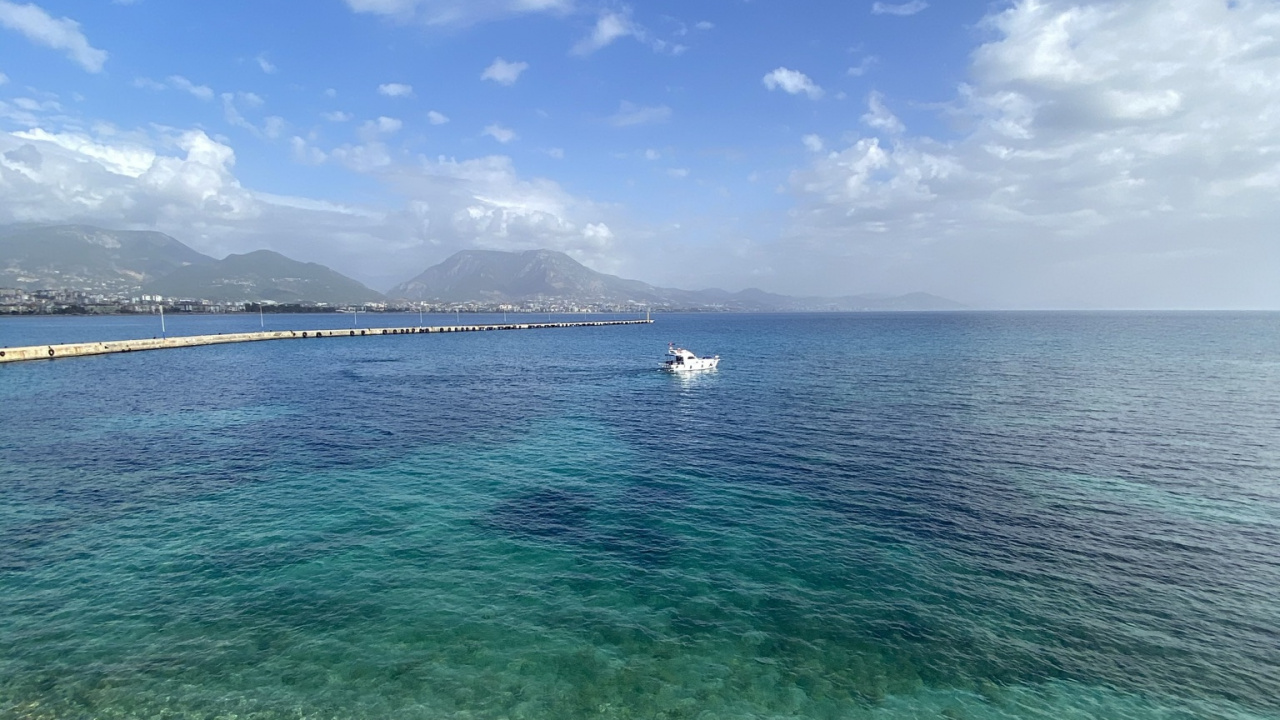 大海, Azure, 流体, 积云, 自然景观 壁纸 1280x720 允许
