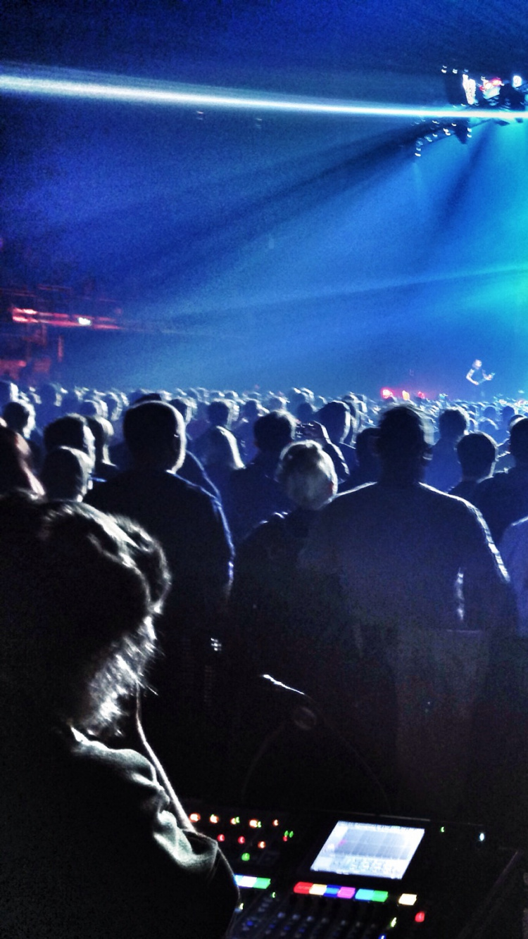 Stage, Rock Concert, Concert, Rock, Performance. Wallpaper in 750x1334 Resolution