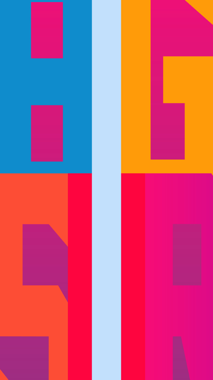 Orange, Colorfulness, Rectangle, Azure, Purple. Wallpaper in 750x1334 Resolution