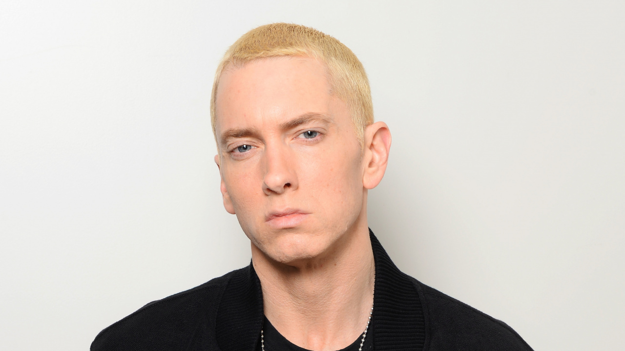 Eminem, Rapper, Hip Hop Music, Chin, Forehead. Wallpaper in 1280x720 Resolution