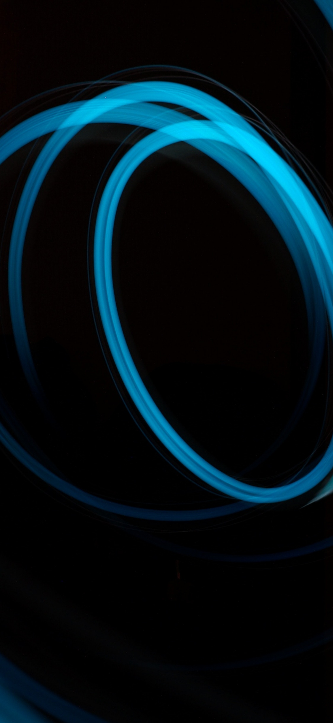 Blue and White Light Illustration. Wallpaper in 1125x2436 Resolution