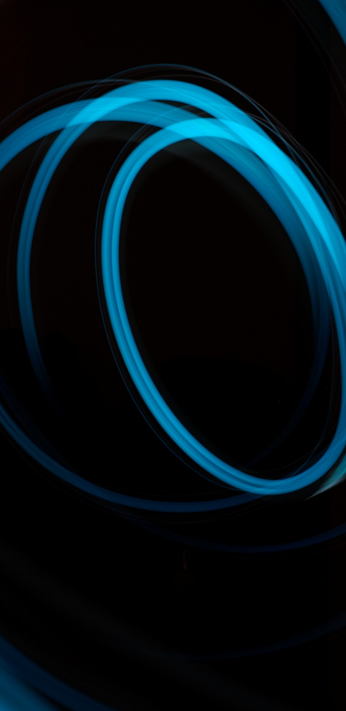 Illustration de la Lumière Bleue et Blanche. Wallpaper in 1440x2960 Resolution