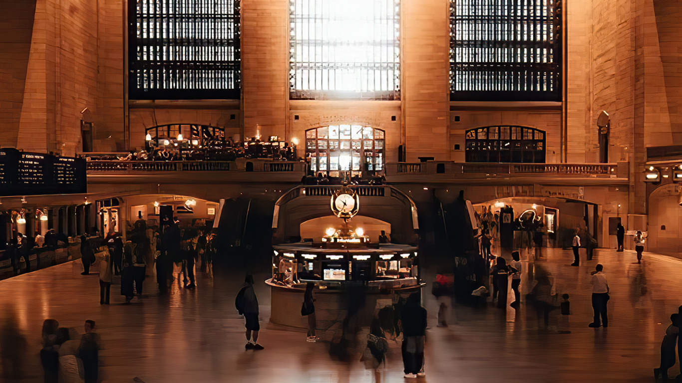 Bryant Park, Window, Interior Design, Building, Hall. Wallpaper in 1366x768 Resolution
