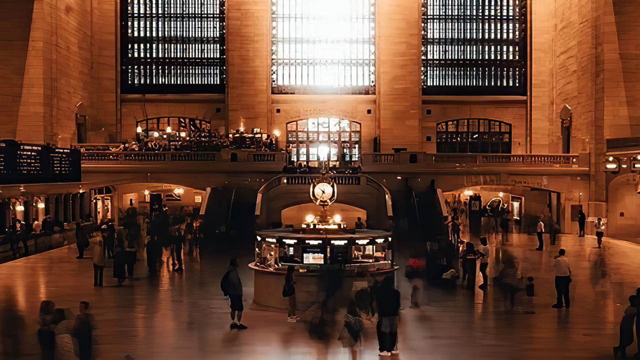 Parc Bryant, Fenêtre, Design D'intérieur, Bâtiment, Hall. Wallpaper in 1280x720 Resolution