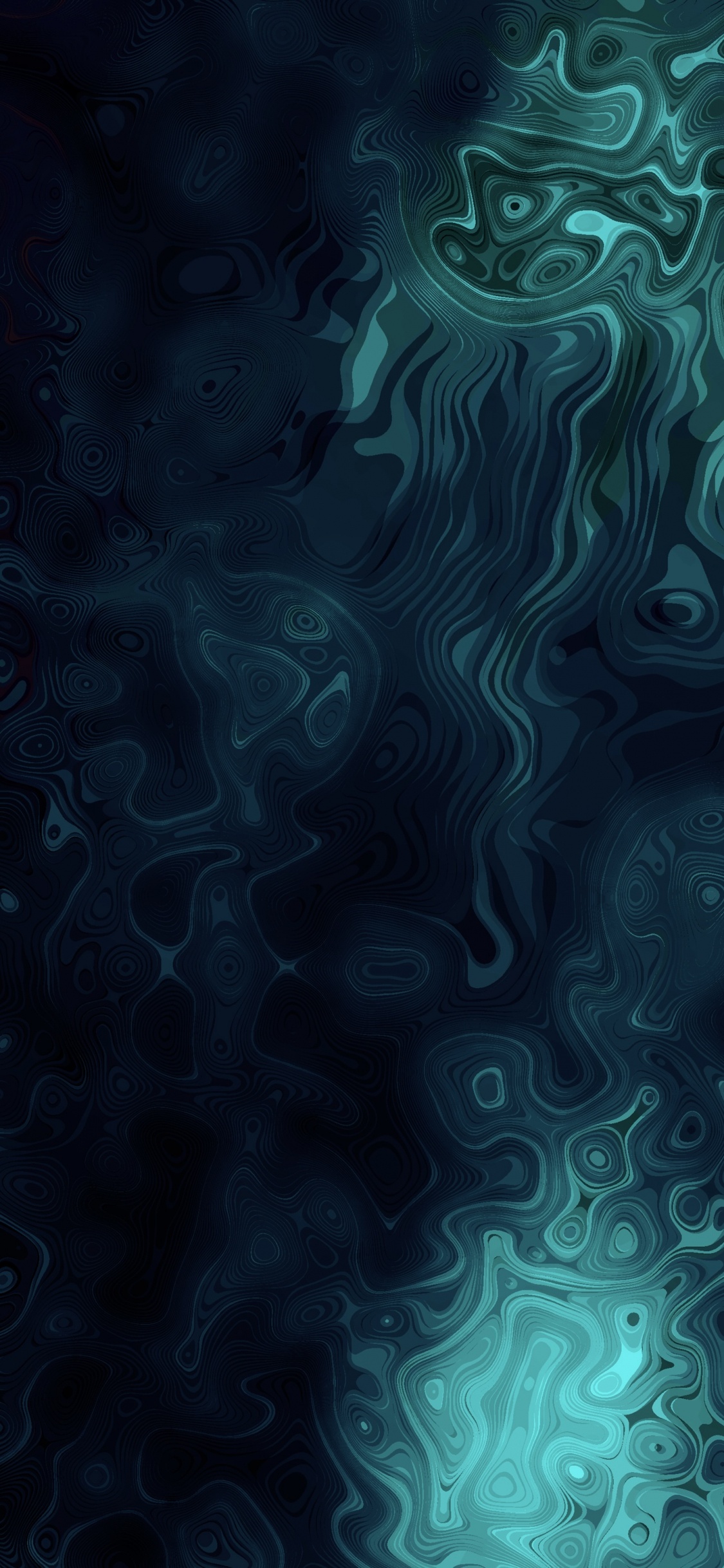 Arte Fractal, Agua, Entorno Natural, Gris, Arte. Wallpaper in 1125x2436 Resolution