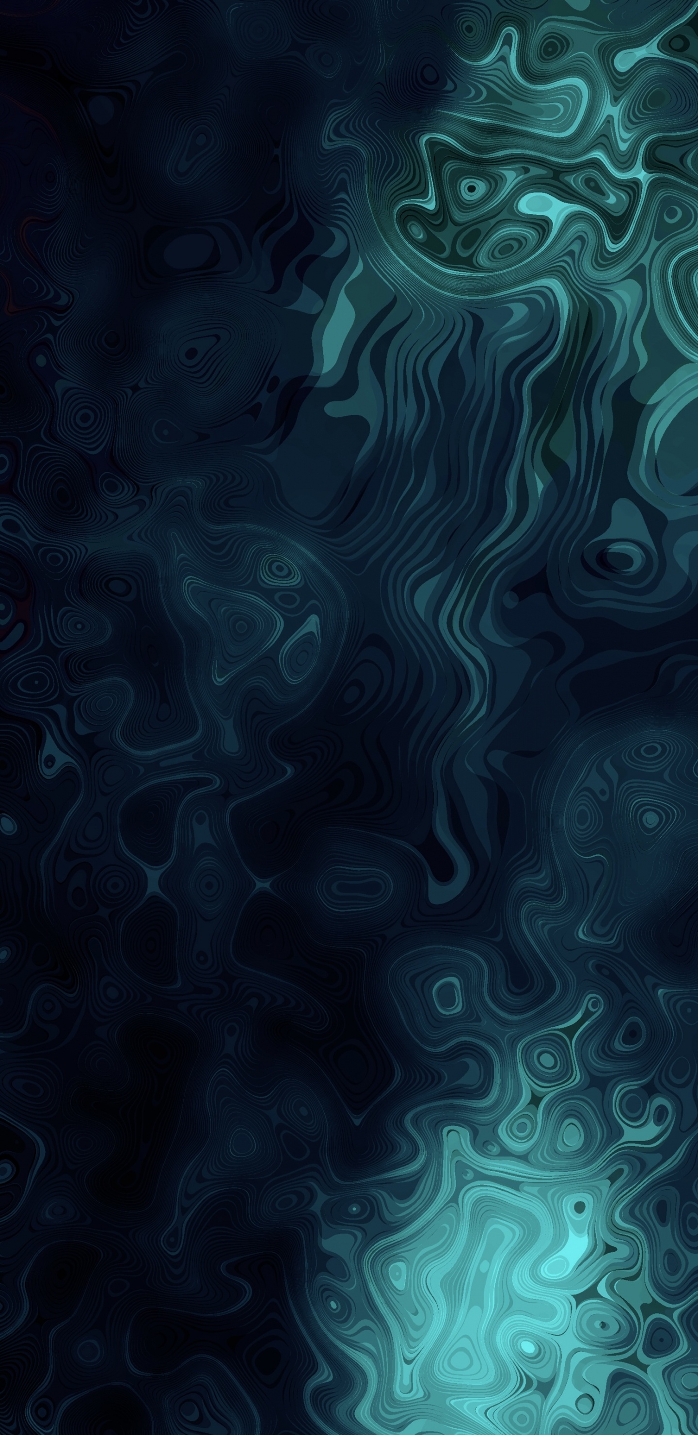 Arte Fractal, Agua, Entorno Natural, Gris, Arte. Wallpaper in 1440x2960 Resolution