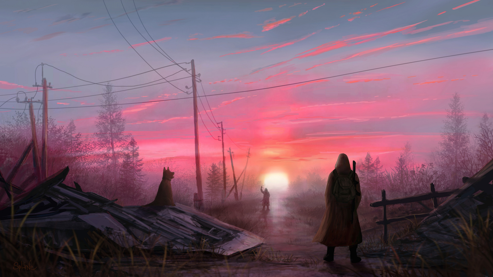 Stalker 2 The Return Of Old Friend. Wallpaper in 1920x1080 Resolution