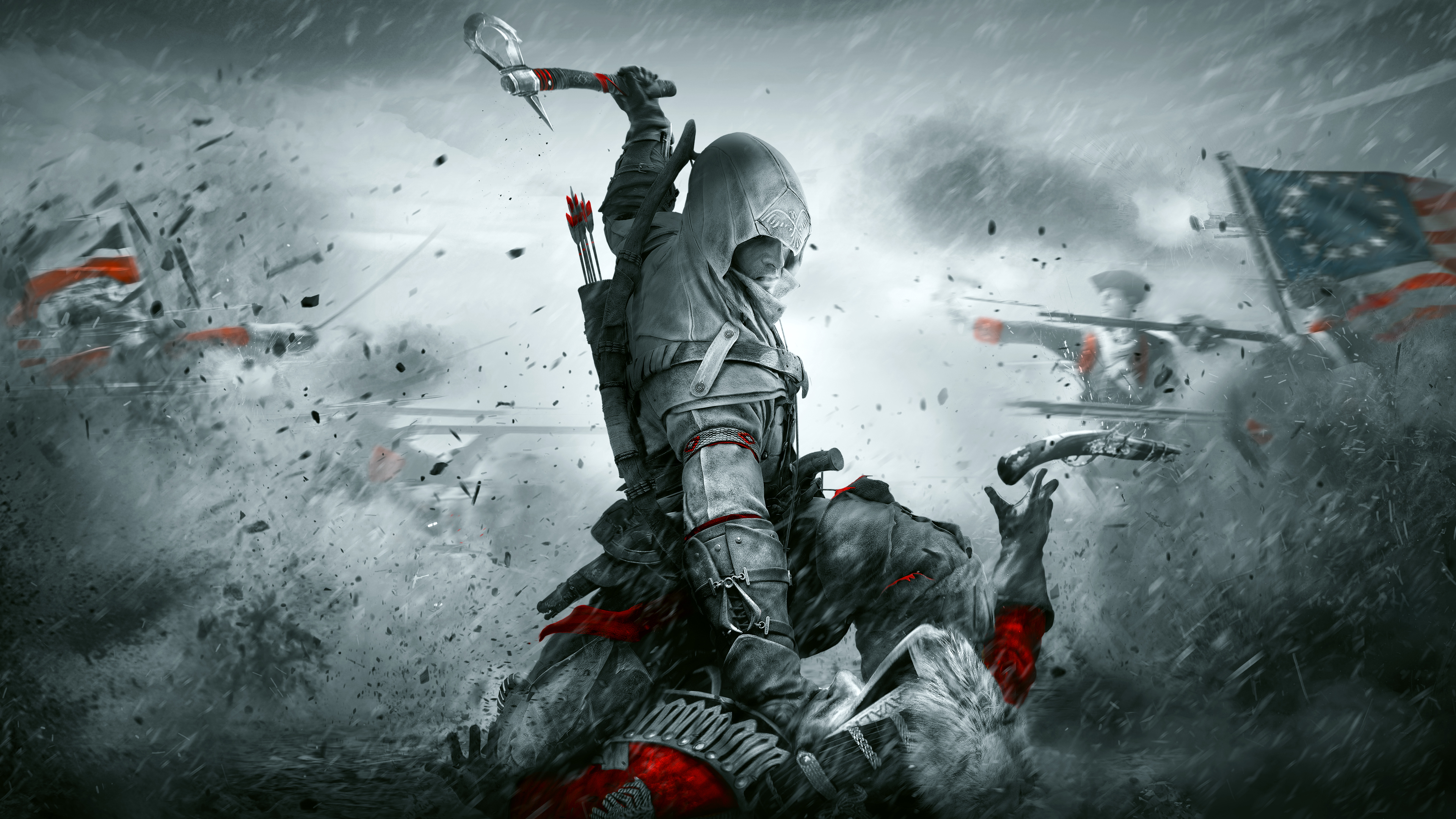 Assassins Creed 3 Remasterizado, Assassins Creed III, Ubisoft, Xbox One, Juego de Pc. Wallpaper in 3840x2160 Resolution