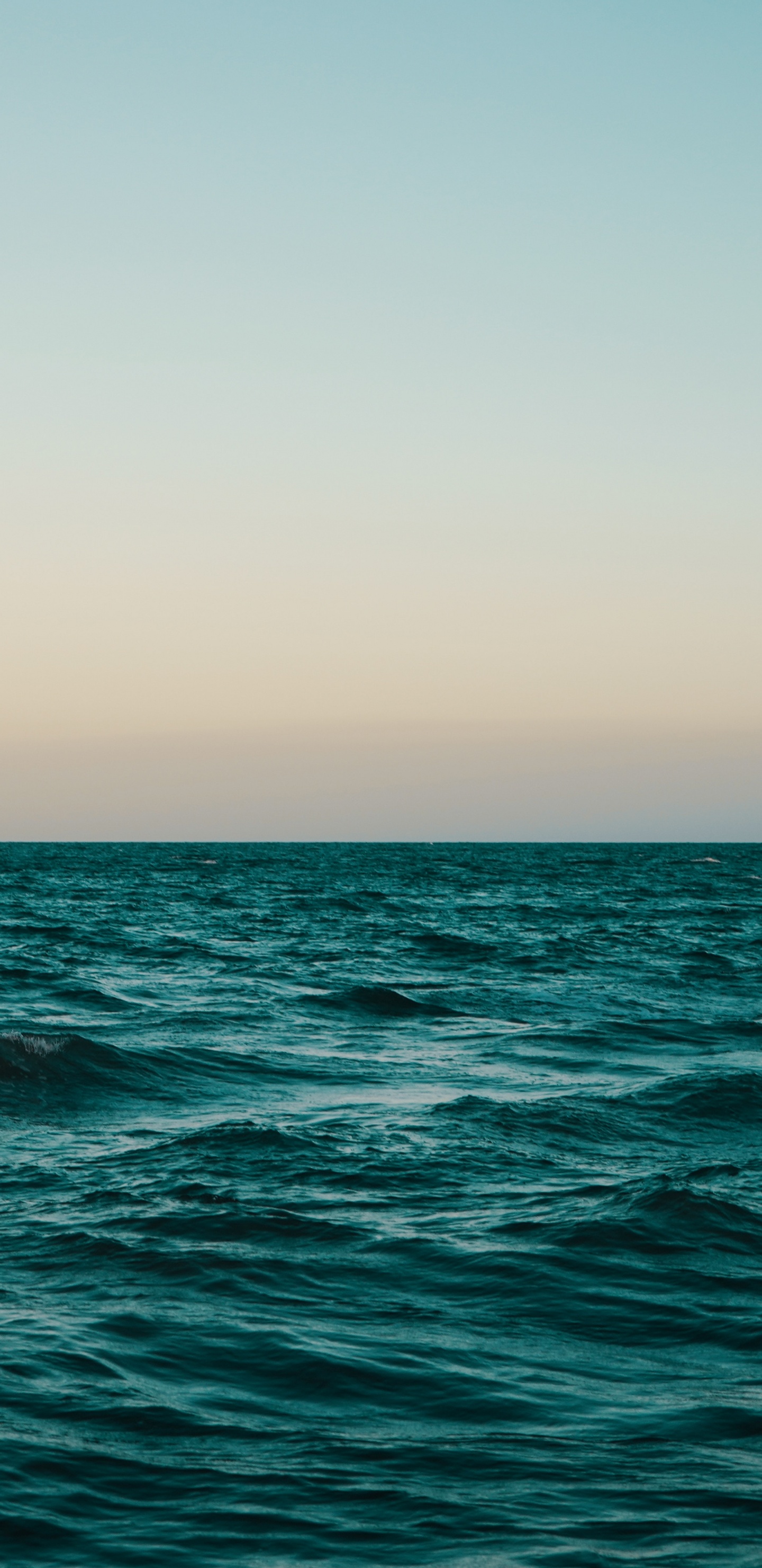 Sea, Horizon, Body of Water, Ocean, Water. Wallpaper in 1440x2960 Resolution