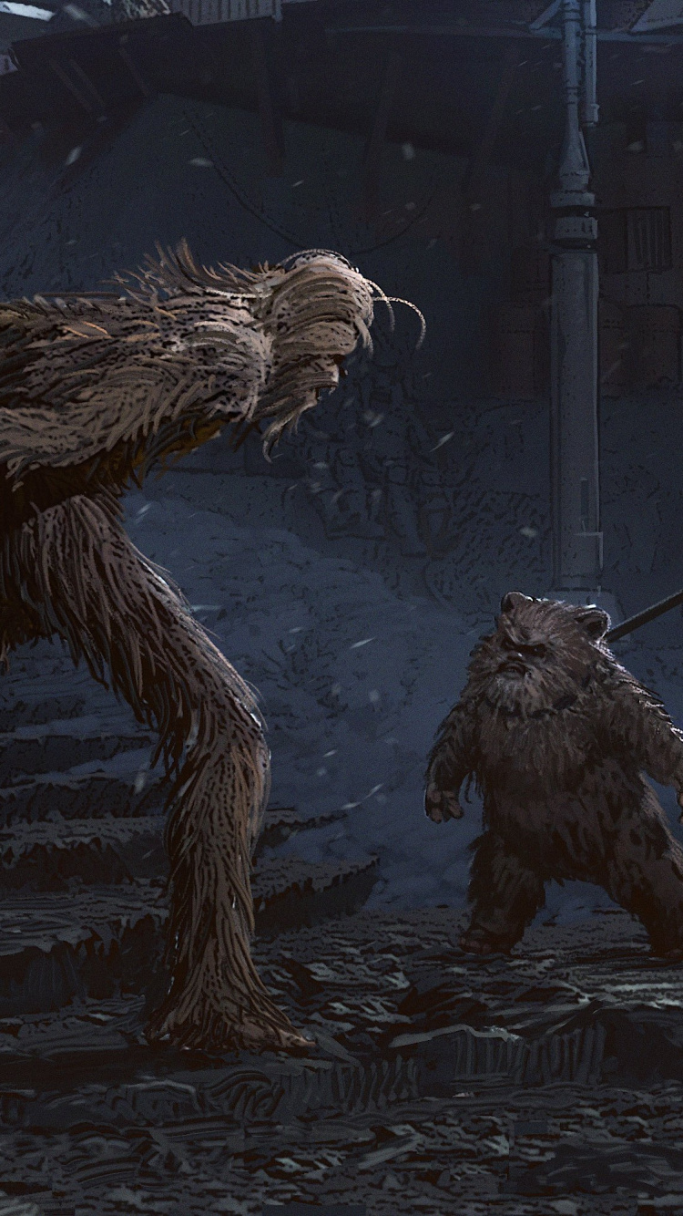 Black and White Lion on Snow Covered Ground. Wallpaper in 750x1334 Resolution