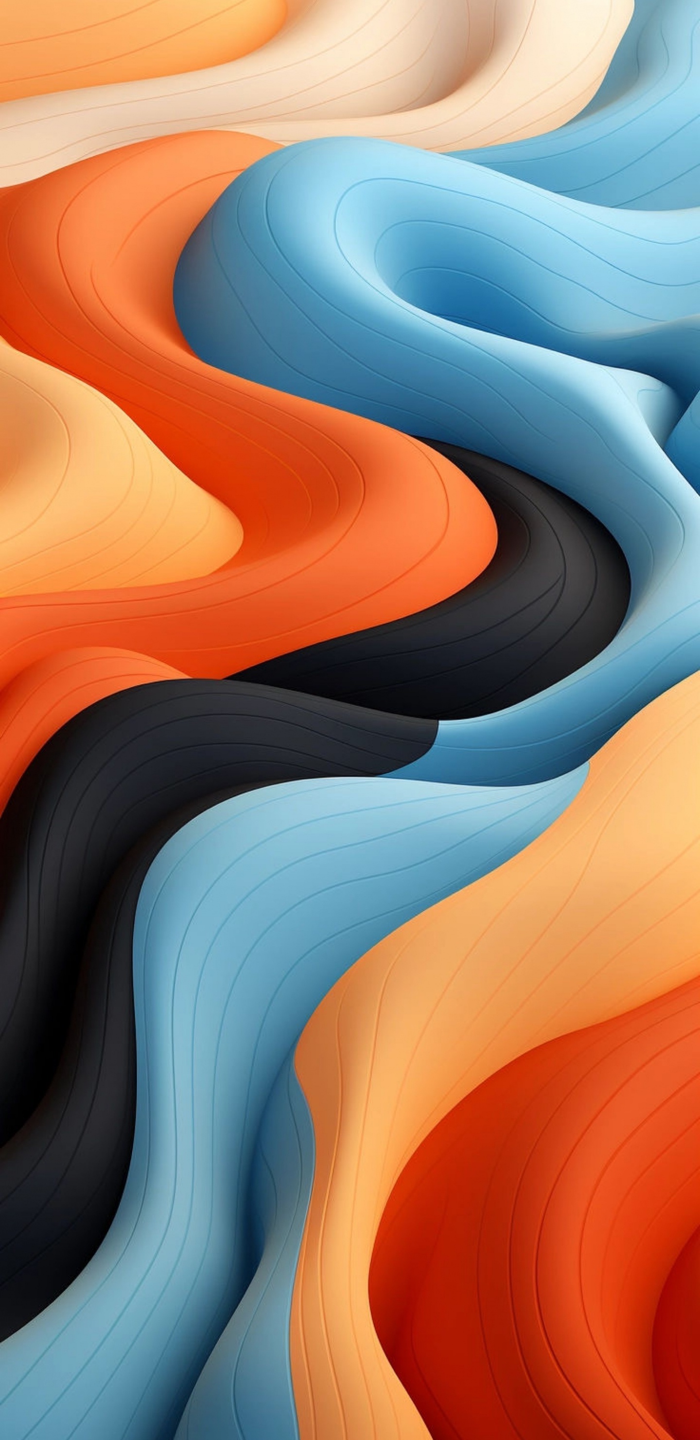 Licht, Grafik-design, Malerei, Visual Arts, Blau. Wallpaper in 1440x2960 Resolution