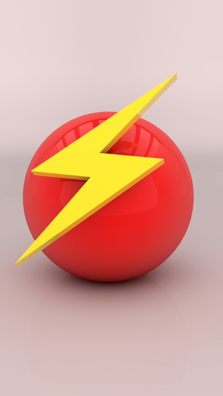 Boule Imprimée Étoile Rouge et Jaune. Wallpaper in 750x1334 Resolution