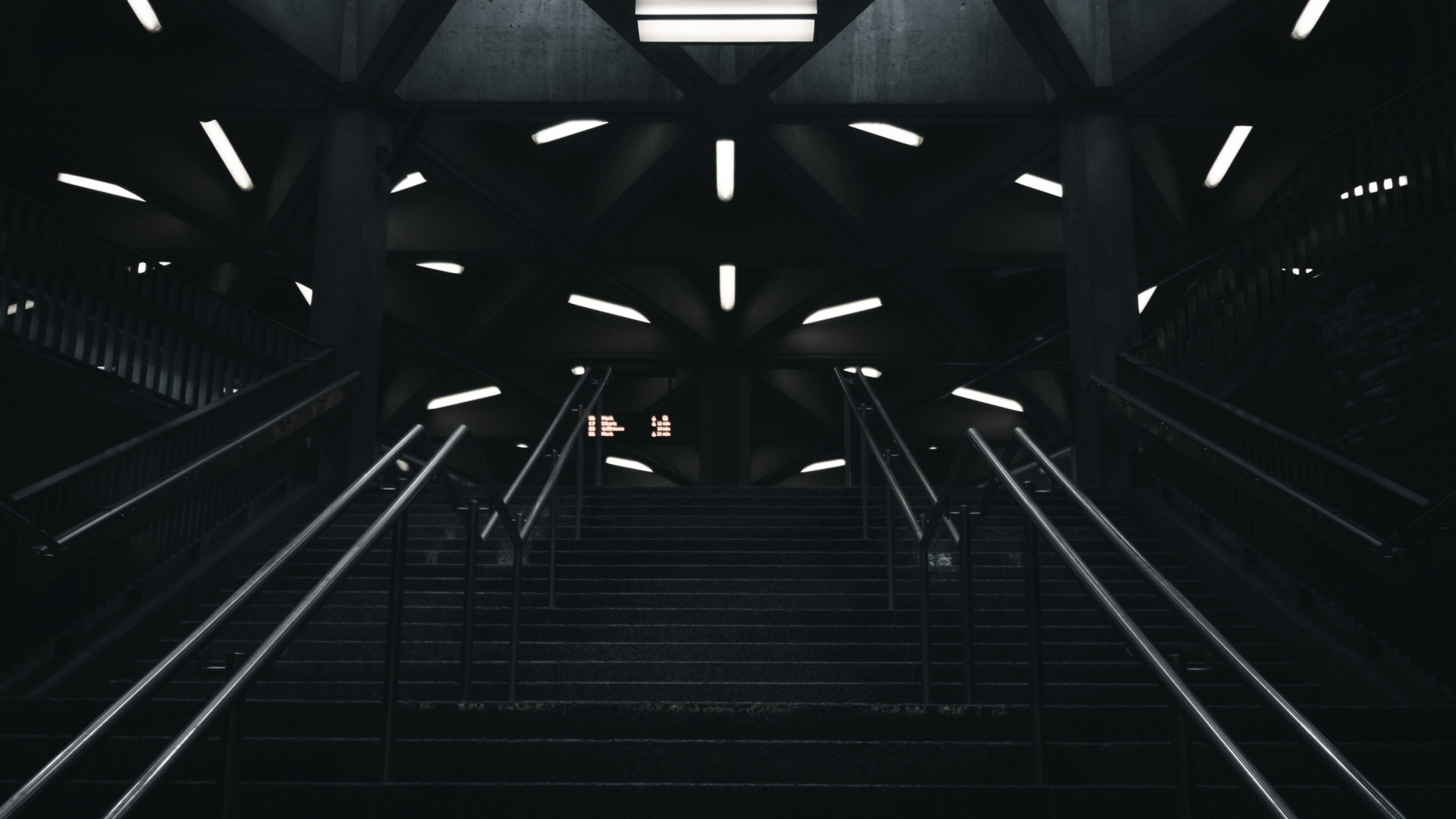People Walking on Tunnel During Daytime. Wallpaper in 1920x1080 Resolution