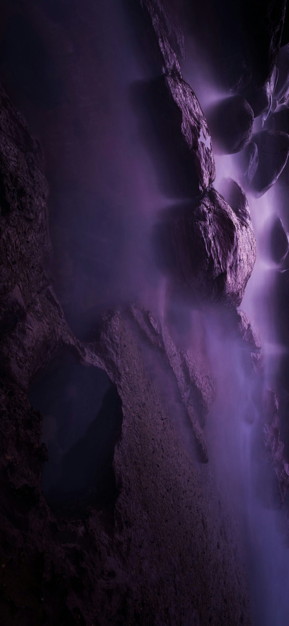 Atmosphère, Purple, Foudre, Obscurité. Wallpaper in 1125x2436 Resolution