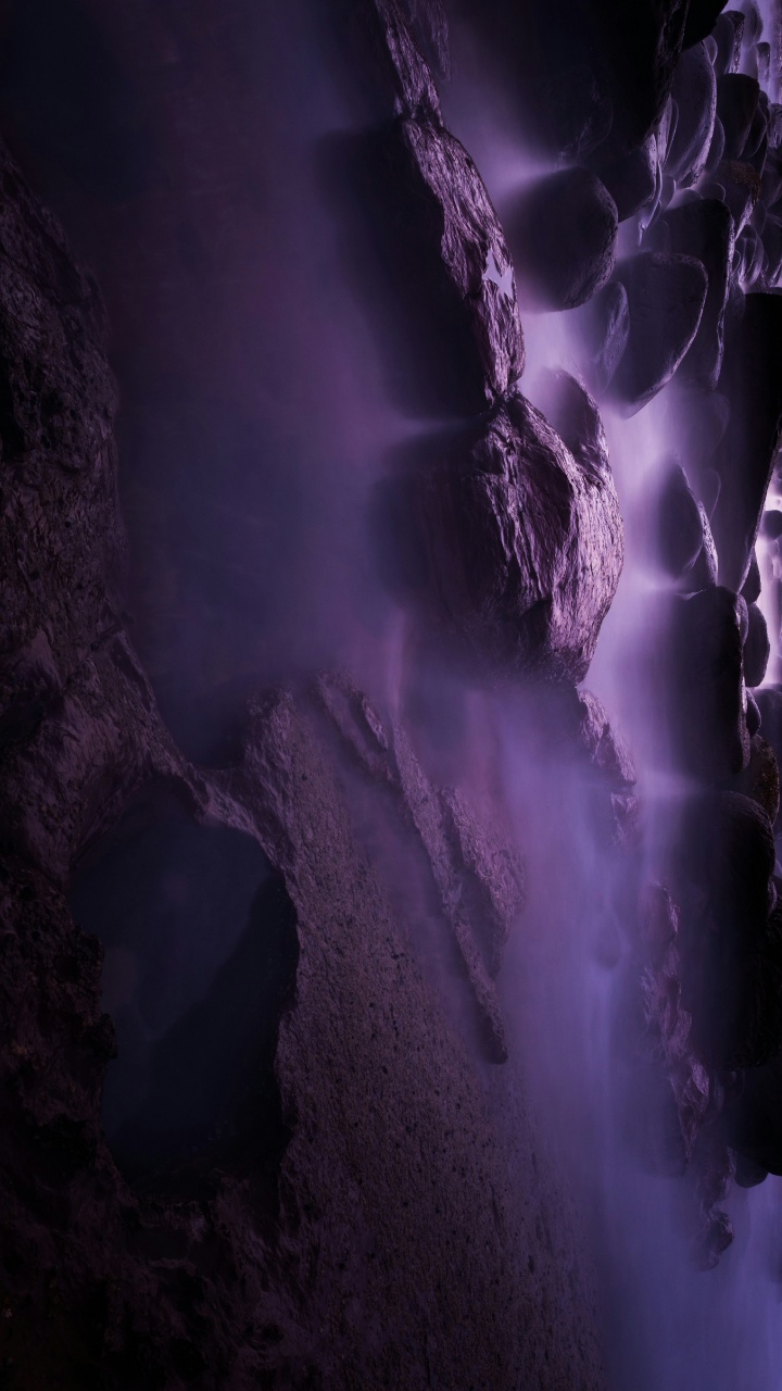 Atmosphère, Purple, Foudre, Obscurité. Wallpaper in 720x1280 Resolution