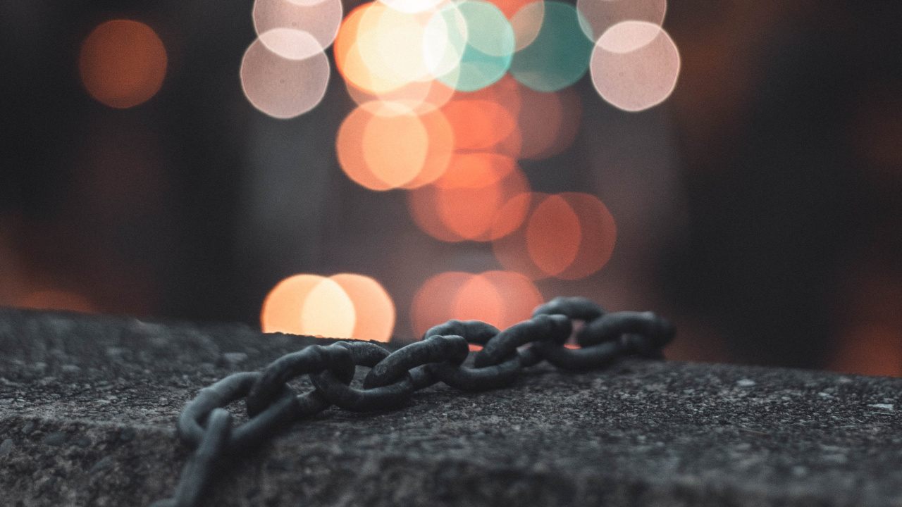 Bokeh Photography of String Lights. Wallpaper in 1280x720 Resolution