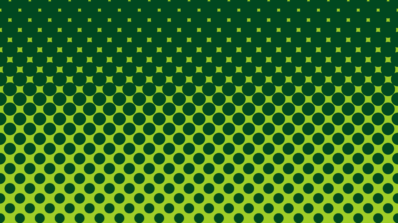 Grün-weiß Gepunktetes Textil. Wallpaper in 1366x768 Resolution