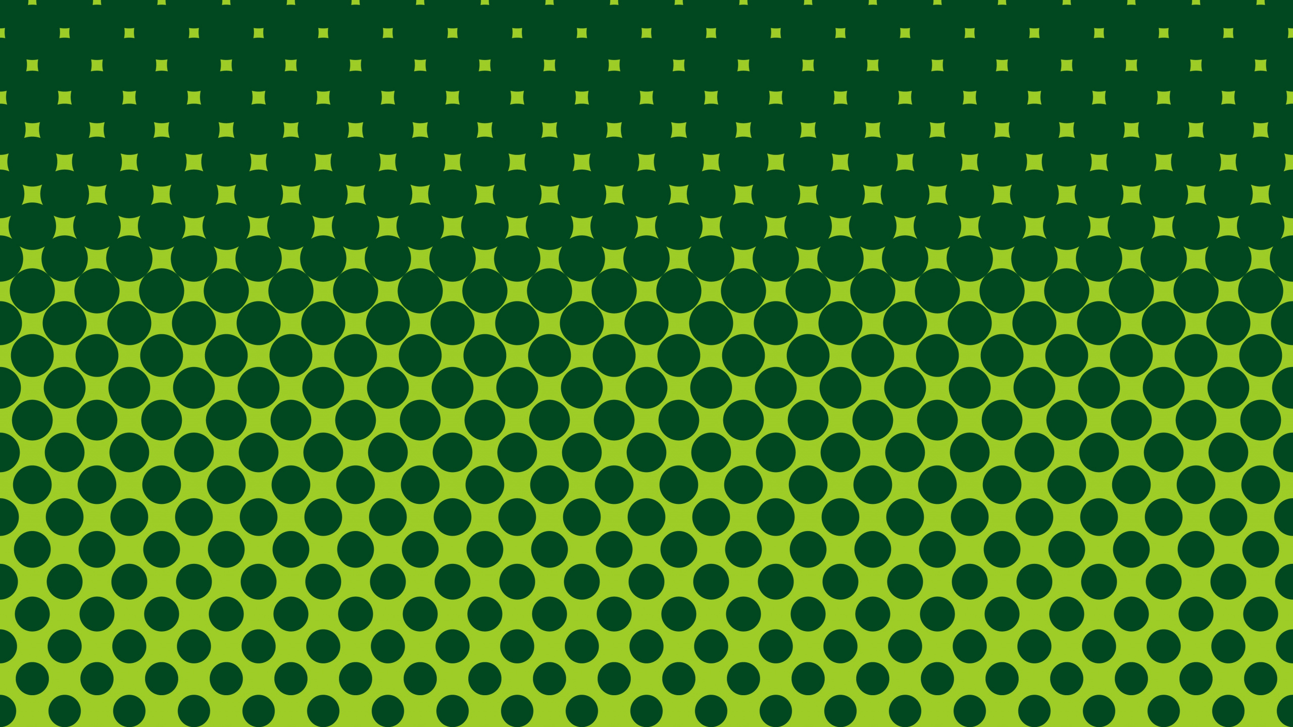 Grün-weiß Gepunktetes Textil. Wallpaper in 2560x1440 Resolution