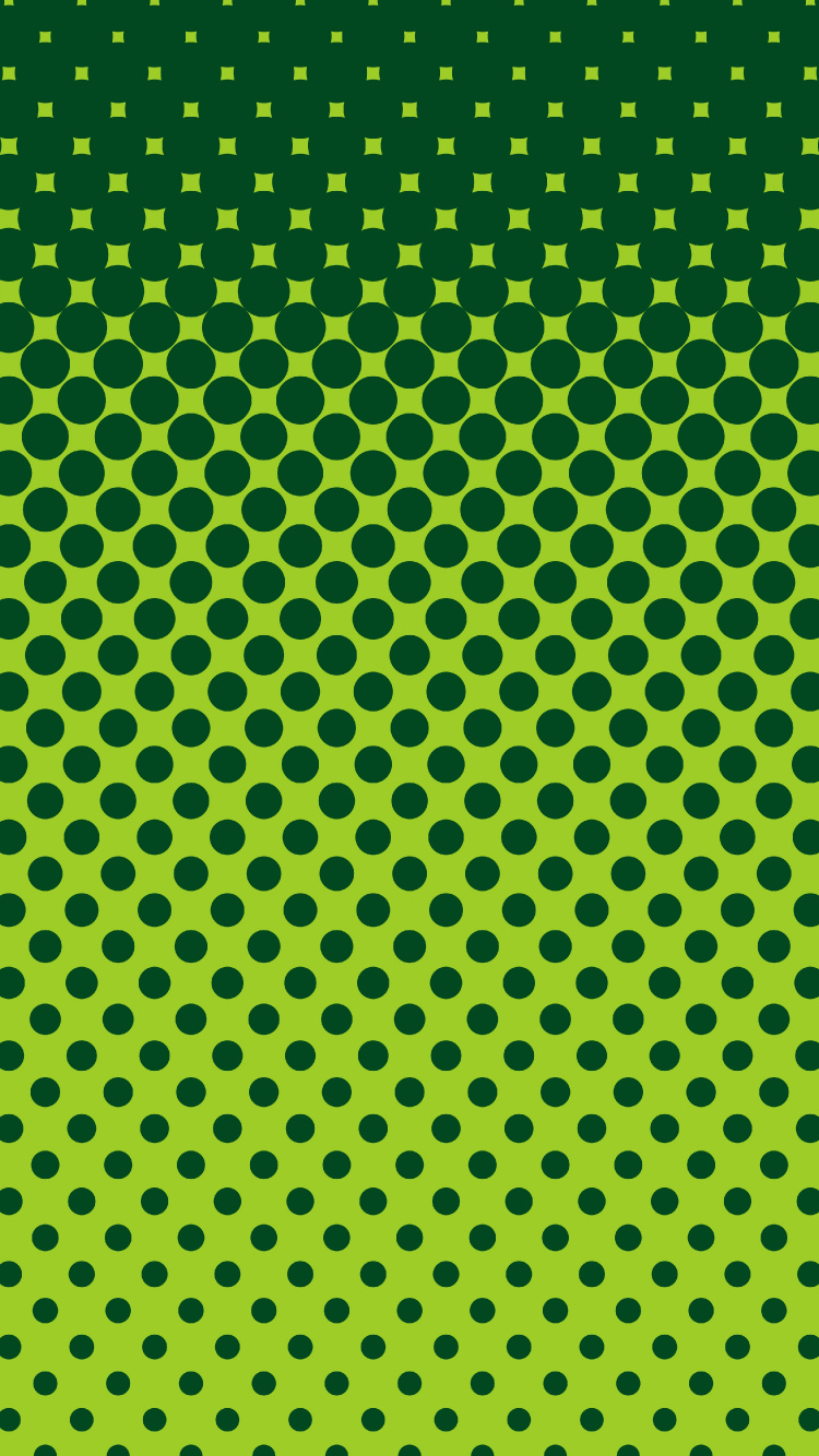 Grün-weiß Gepunktetes Textil. Wallpaper in 750x1334 Resolution