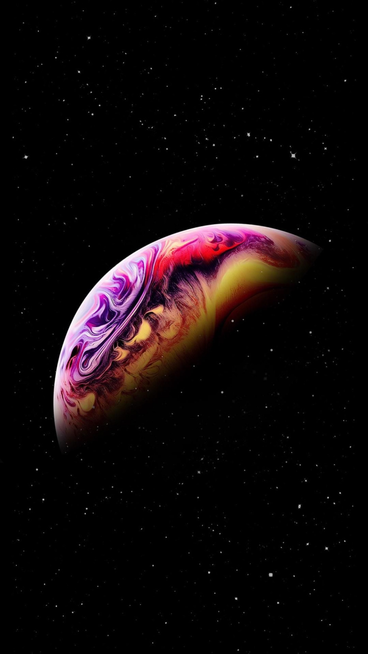 Amoled, Android, Objeto Astronómico, Planta Terrestre, Espacio. Wallpaper in 750x1334 Resolution