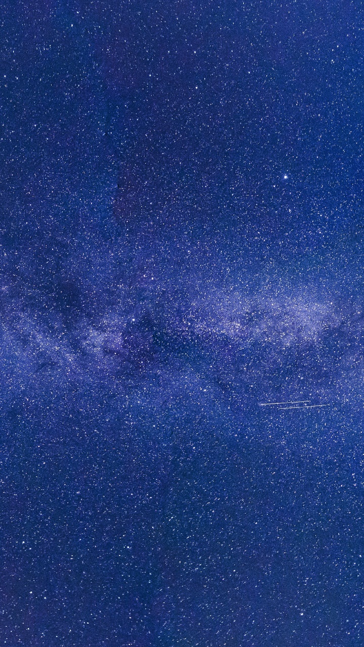 Cielo Estrellado Azul y Blanco. Wallpaper in 720x1280 Resolution