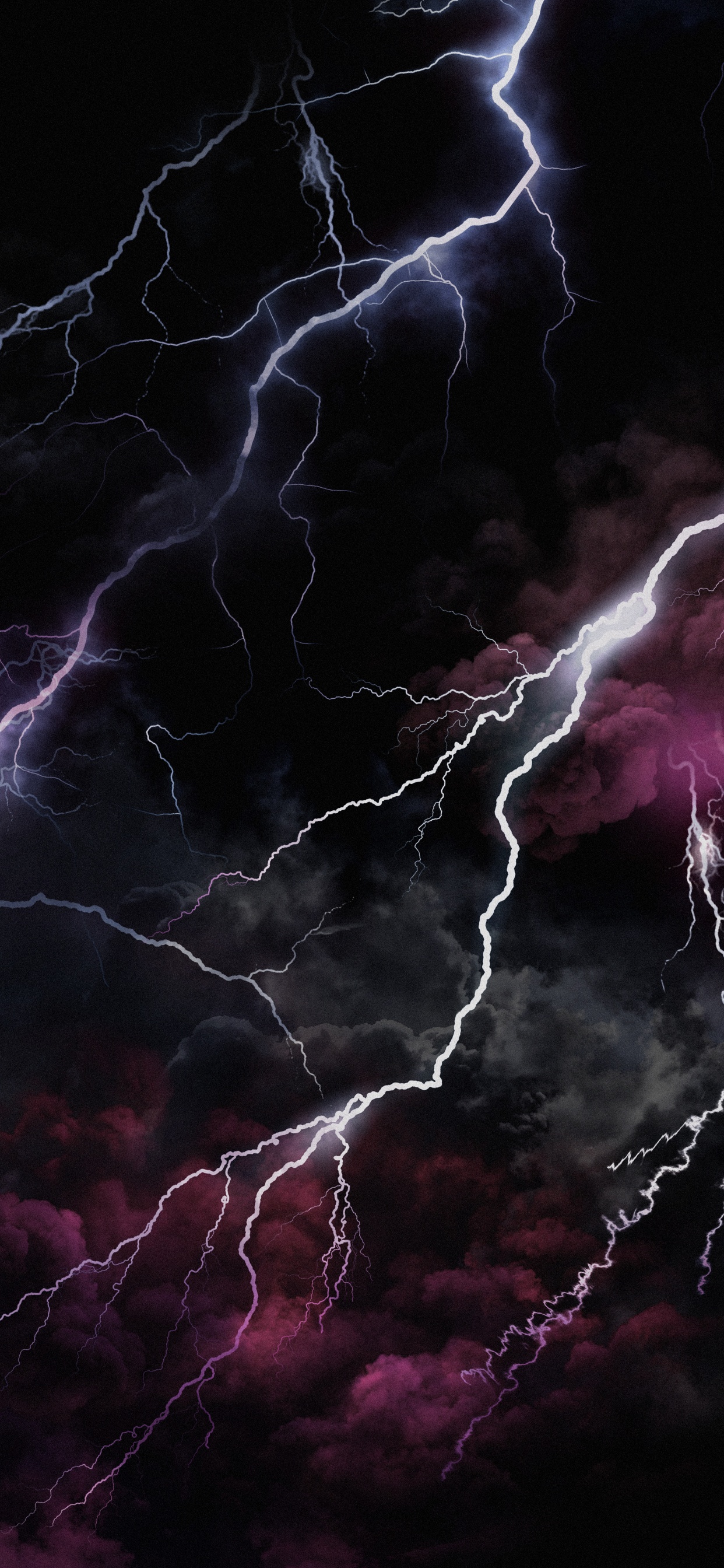 Donnerästhetik, Gewitter, Sturm, Donner, Blitz. Wallpaper in 1242x2688 Resolution