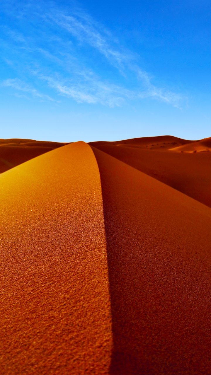 Singing Sand, Brown, Cloud, Natural Landscape, Orange. Wallpaper in 720x1280 Resolution