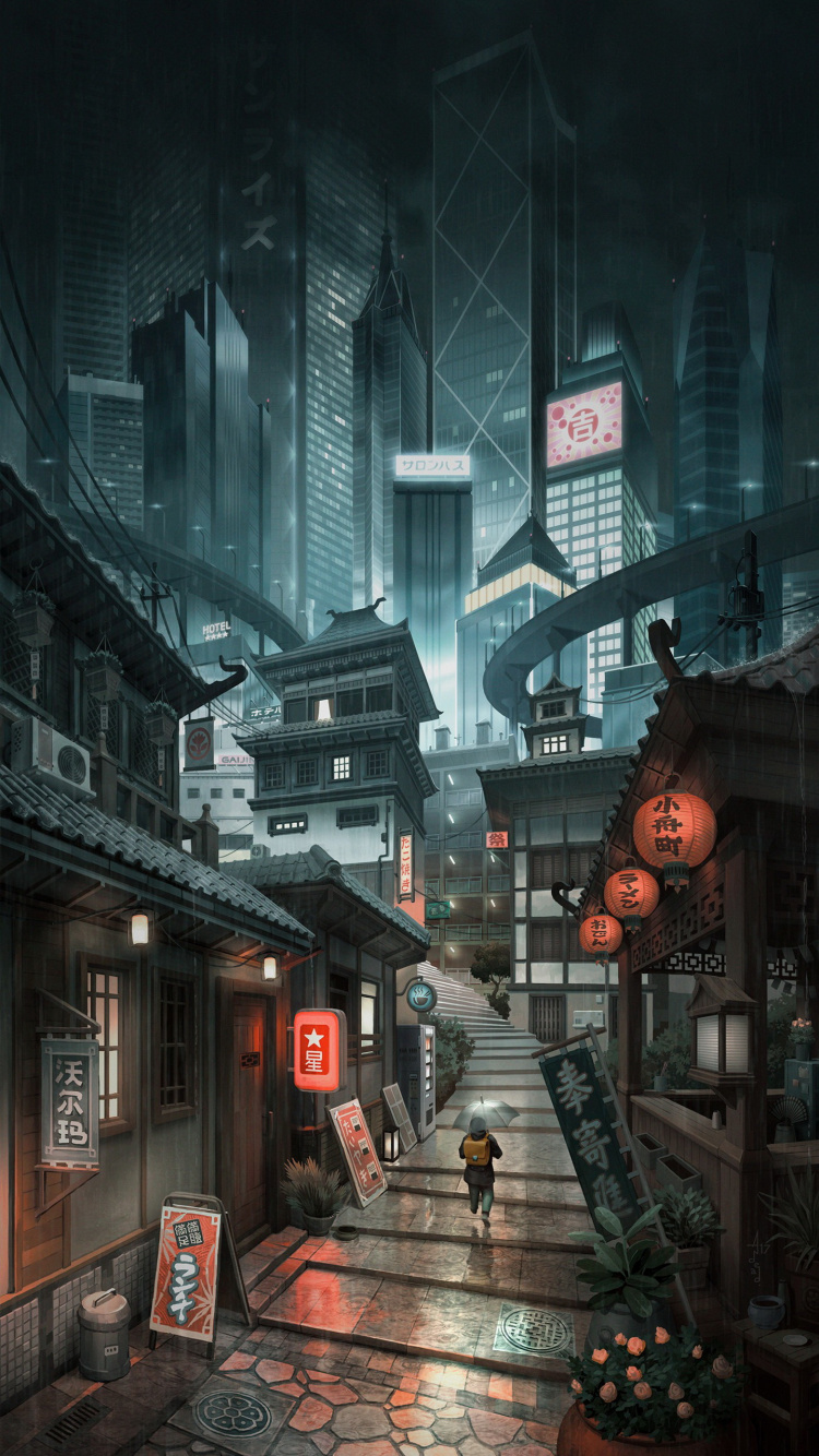 Tng i Nguyn Sinh sc - Nguyn tt Thnh, Art, Building, Window, Neighbourhood. Wallpaper in 750x1334 Resolution