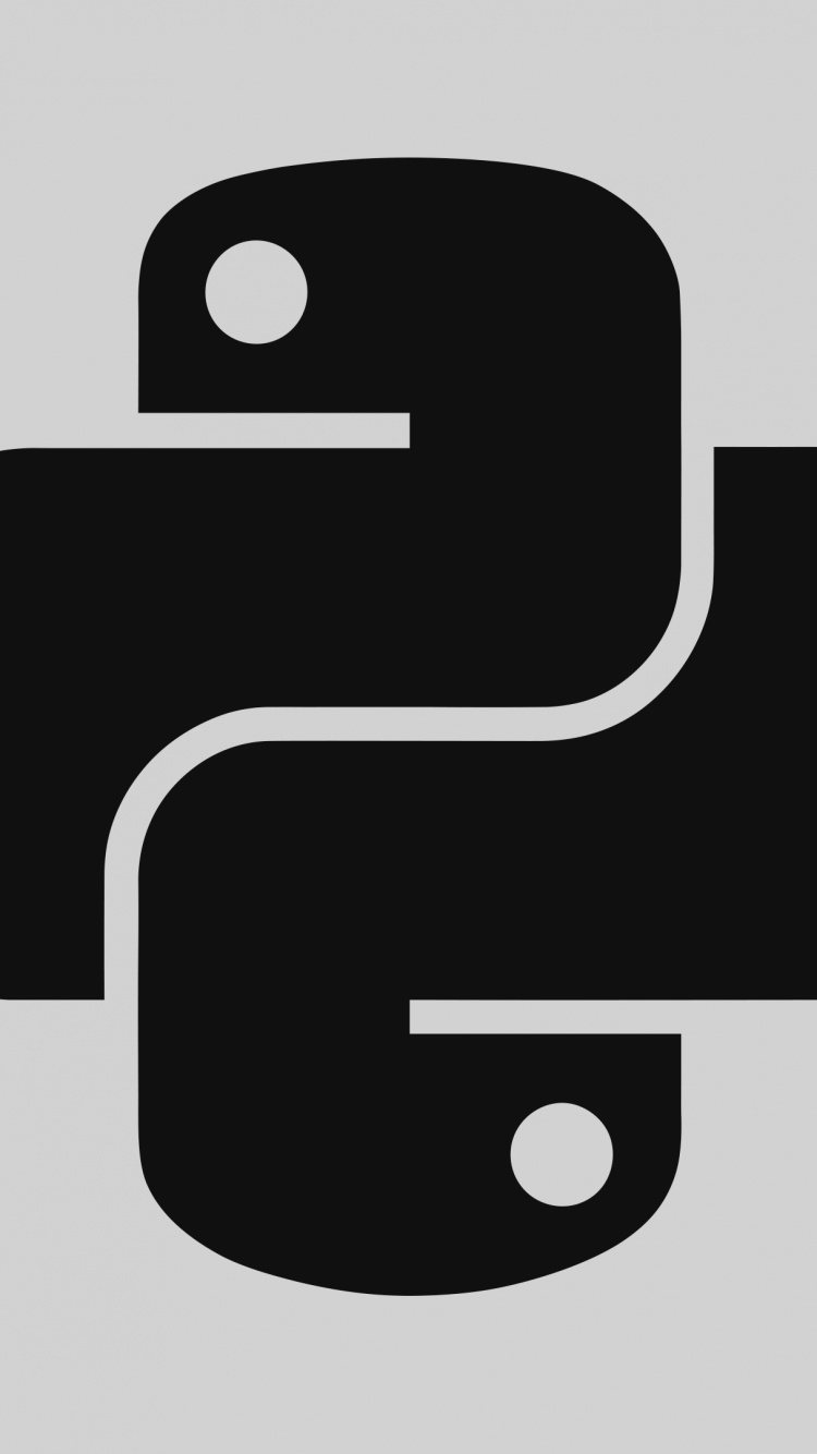 Logo Python, Python, Programming Language, Logo, Standing. Wallpaper in 750x1334 Resolution