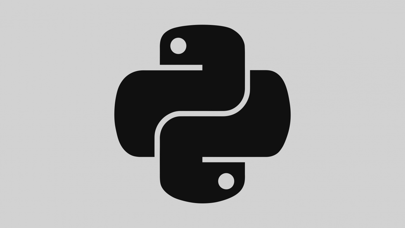 Pitón Logo, Pitón, Lenguaje de Programación, Logotipo, Data. Wallpaper in 1366x768 Resolution