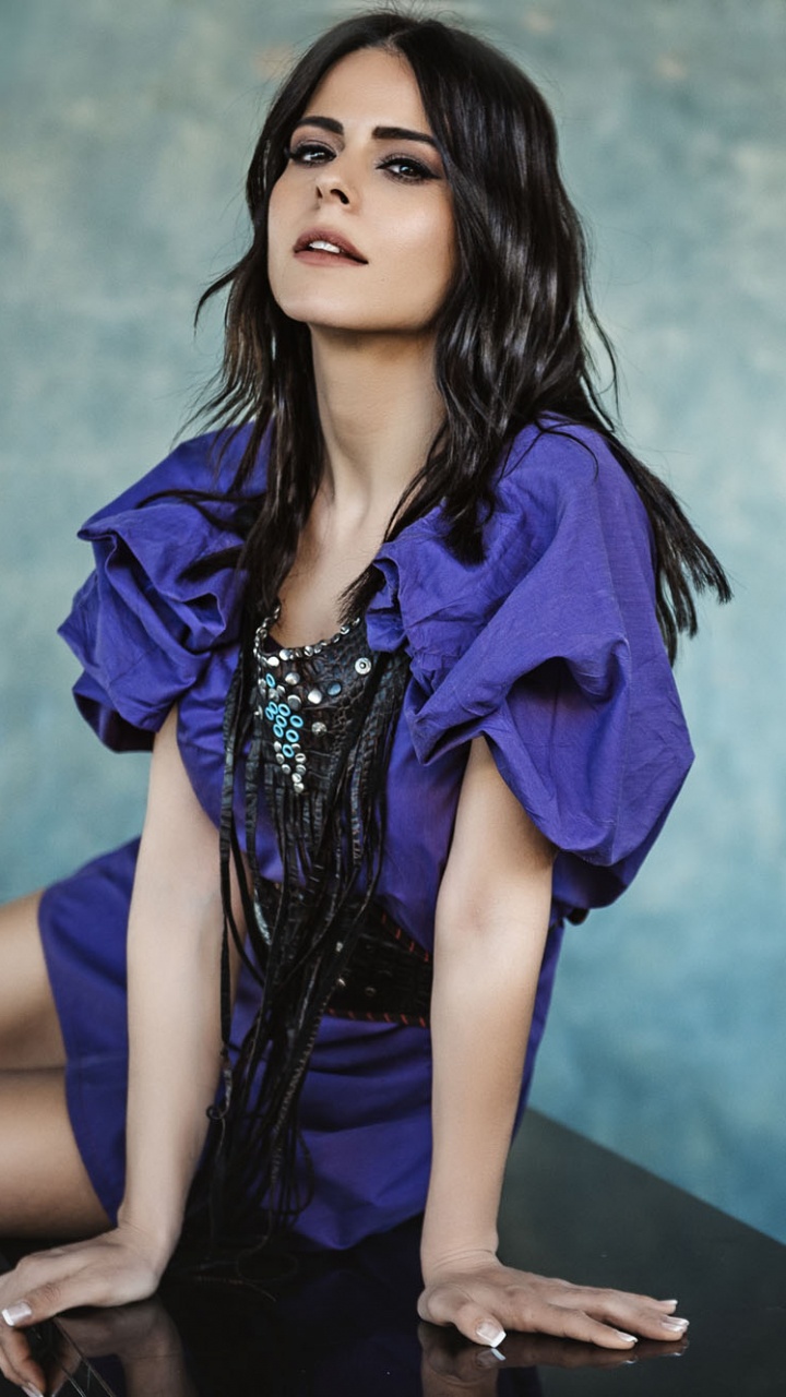 Simge, Blue, Fashion Model, Clothing, Purple. Wallpaper in 720x1280 Resolution