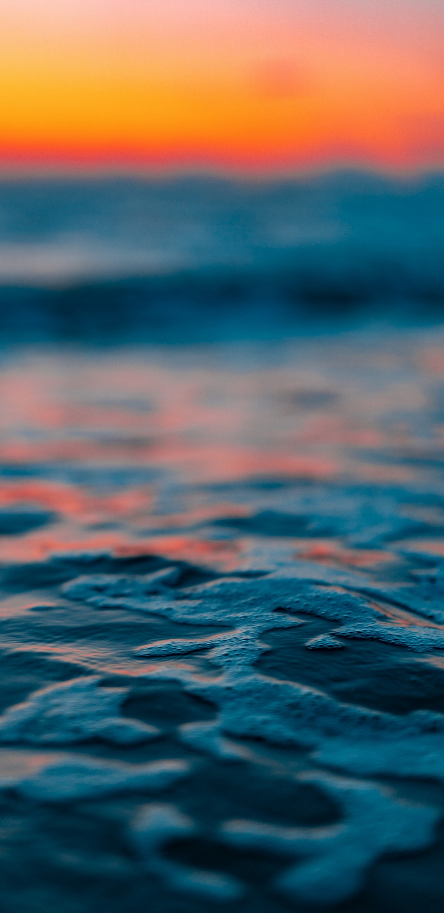 Apples, Water, Liquid, Blue, Azure. Wallpaper in 1440x2960 Resolution