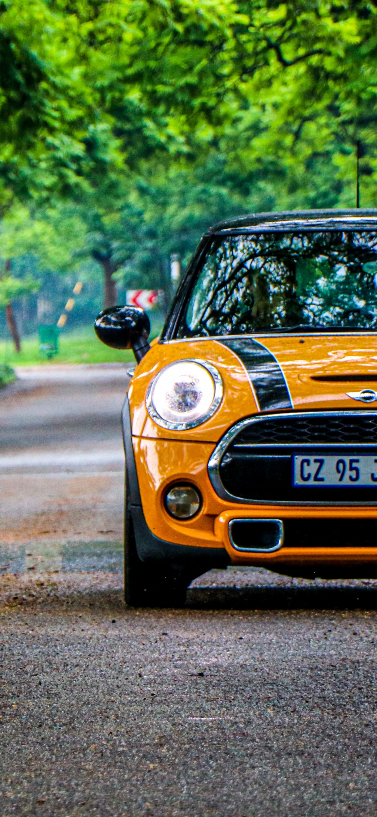 Mini John Cooper Works. Wallpaper in 1242x2688 Resolution