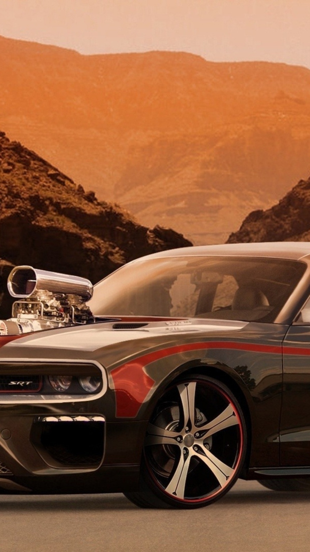 Black Mercedes Benz Coupe on Road During Daytime. Wallpaper in 1080x1920 Resolution