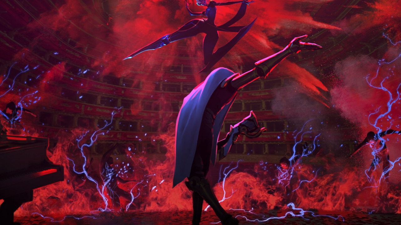 Camille Jhin, Art, Quintuple Meurtre, dr Camille Saroyan, Purple. Wallpaper in 1280x720 Resolution