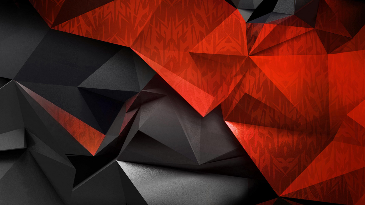 宏碁, 三角形, 图形设计, 对称, IPS面板 壁纸 1280x720 允许